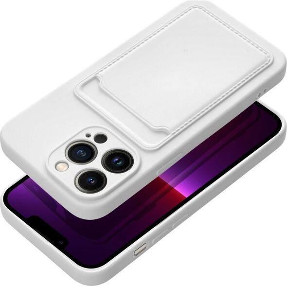 4kom.pl Futerał CARD CASE do IPHONE 16 Plus biały 14008966 5903396304248