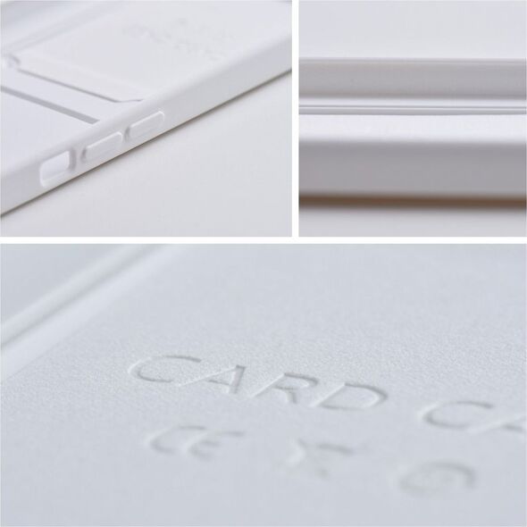 4kom.pl Futerał CARD CASE do IPHONE 16 Plus biały 14008966 5903396304248