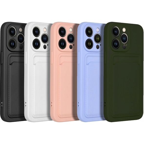 4kom.pl Futerał CARD CASE do IPHONE 16 Plus biały 14008966 5903396304248