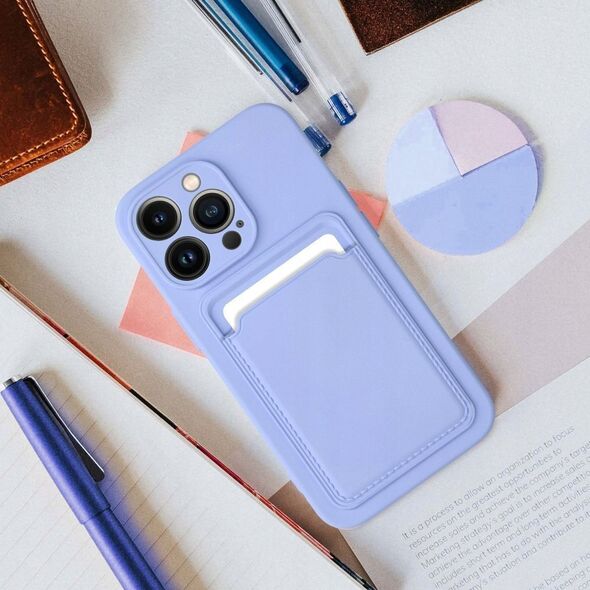 4kom.pl Futerał CARD CASE do IPHONE 16 Plus fioletowy 14008968 5903396304262