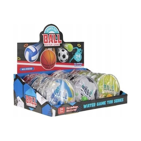 Mega Creative GRA WODNA PILKA 10CM MIX3 MC DISP 24/144/288 14015405 5905523661972