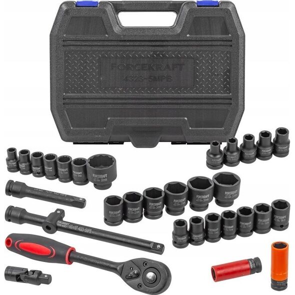 Geko ROCKFORCE NASADKI UDAROWE kpl. 32el. 14033266 5905101349384