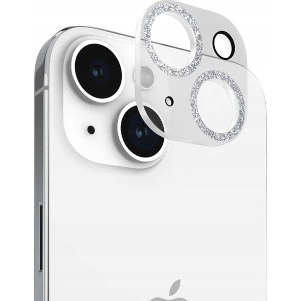 Case-Mate Case-Mate Sparkle Lens Protector - Szkło ochronne na aparat iPhone 15 / iPhone 15 Plus (Twinkle) 14037596 840171730111