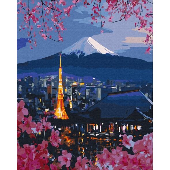 Twoje Hobby Malowanie po numerach BRUSHME, 40x50 cm, podróż po Japonii, 1 szt. 14042715 5901498127833