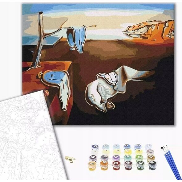 Twoje Hobby Malowanie po numerach BRUSHME, 40x50 cm, trwałość pamięci, 1 szt. 14042729 5901498128168