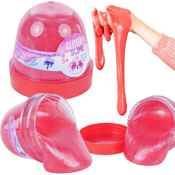 Canal Toys Masa Slime Brokatowa Glutek Antystresowy Rozciągliwy Elastyczny 120 ml 14045236 4820199477331
