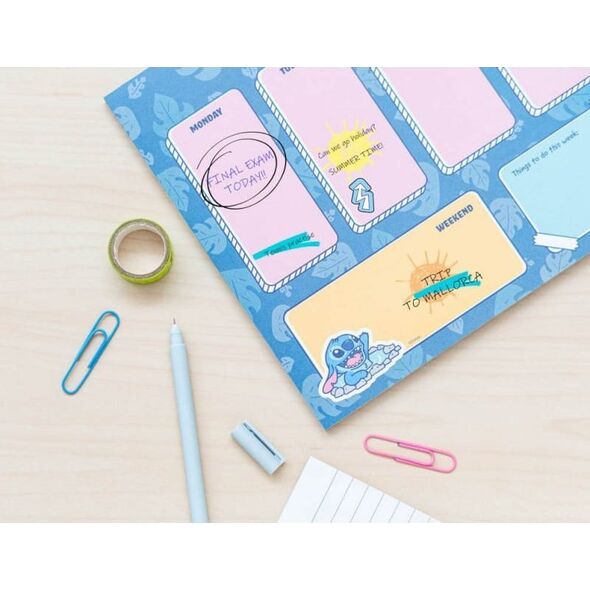 Pusheen Disney Stitch - Planner tygodniowy 54 strony A4 14045407 8435497267698