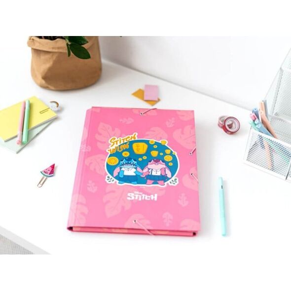 Harry Potter Disney Stitch - Folder / teczka z gumką A4 (24 x 34 cm) 14045414 8435497268435