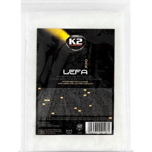 K2 K2 MIKROFIBRA DO SKÓR 40x40cm PRO LEFA 14048006 5906534021281
