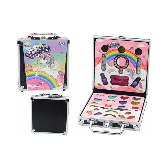LeanToys Zestaw Piękności W Walizce Cienie Brokaty Lakiery Czarna LEAN Toys 14048019 5905991026365