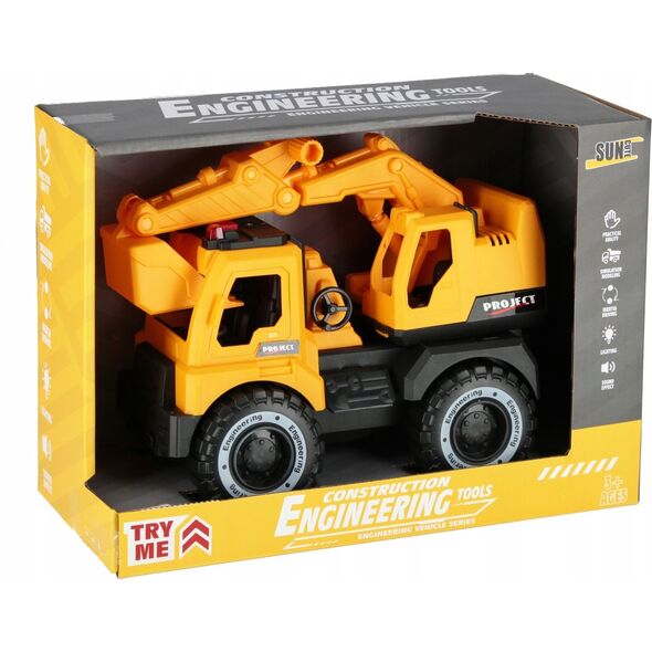 Mega Creative AUTO CIEZAR KOPARKA B/O 27X19X12 MC WB 24/48 14048936 5905523649758