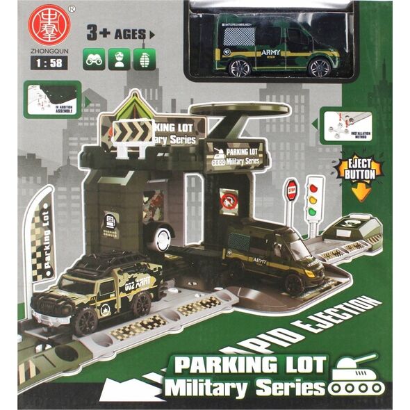 Mega Creative PARKING WOJSKO AKC MET 21X23X8 MC WB 32/64 14049489 5905523604542