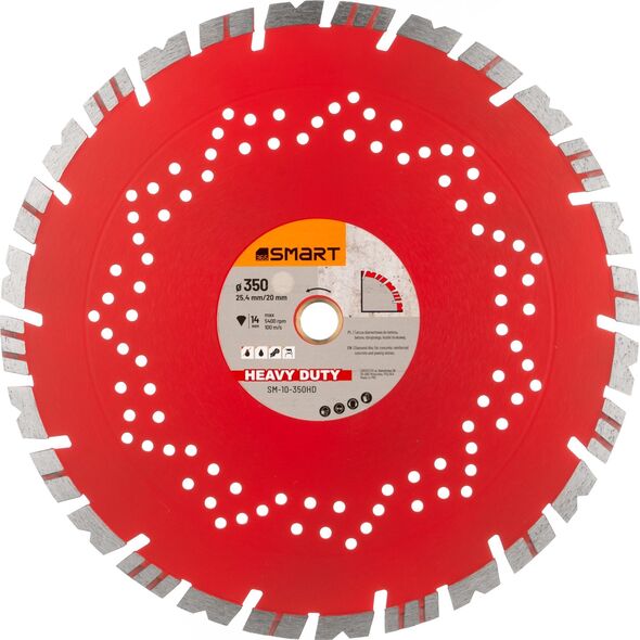 SMART365 tarcza diamentowa heavy duty 350x25,4mm