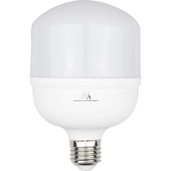 Maclean Żarówka LED Maclean MCE304 CW E27, 48W, 220-240V AC, zimna biała, 6500K, 5040lm