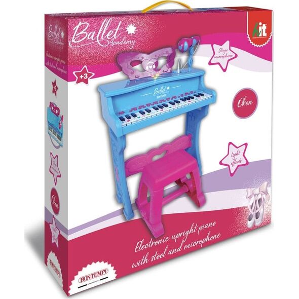 Bontempi BONTEMPI ΗΛΕΚΤΡΟΝΙΚΟ ΠΙΑΝΟ ΜΕ ΣΚΑΜΠΙ ΚΑΙ ΜΙΚΡΟΦΩΝΟ 13046713 47663336046