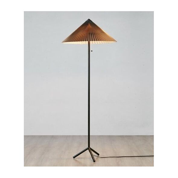 Lampa podłogowa Markslojd Marksjold Plisado 108761 lampa stojąca podłogowa 1x40W E27 czarna/szara 14049733 7330024612563
