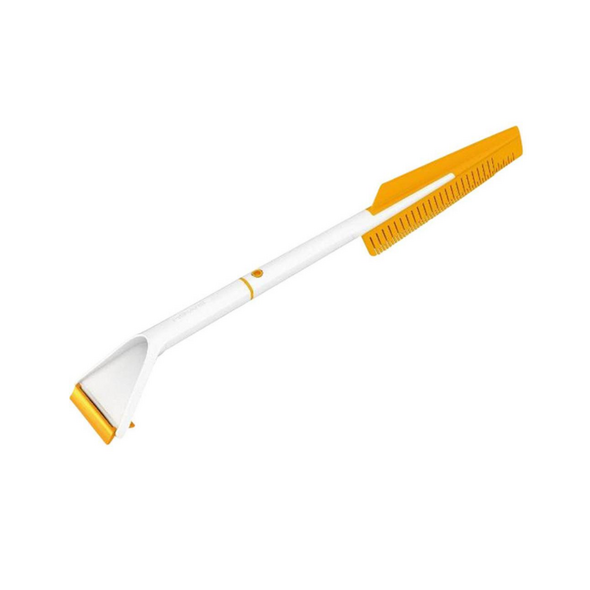 Fiskars Skrobaczka do szyb ze szczotką (1019352)