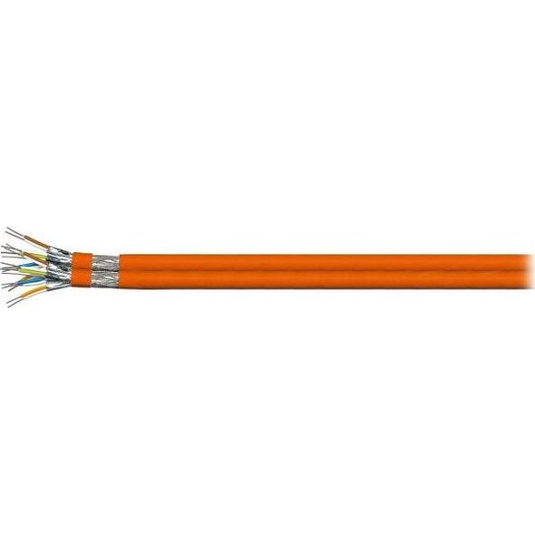 EFB EFB Infralan® Cat.7 kabel instalacyjny 100% miedź S/FTP 1000 MHz 100m pomarańcz