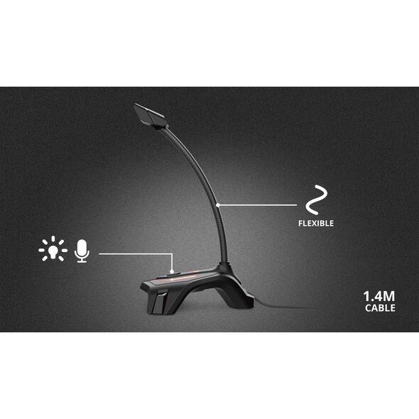 Mikrofon Trust GXT 215 Zabi LED (23800)
