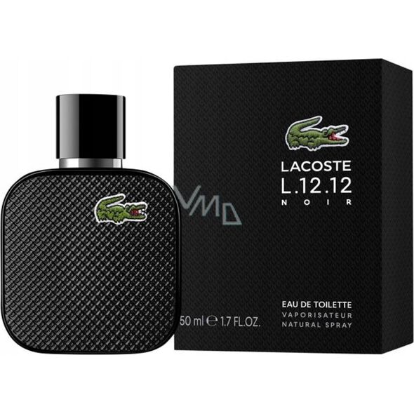 Lacoste Lacoste, Eau de Lacoste L.12.12. Noir, Eau De Toilette, For Men, 50 ml For Men