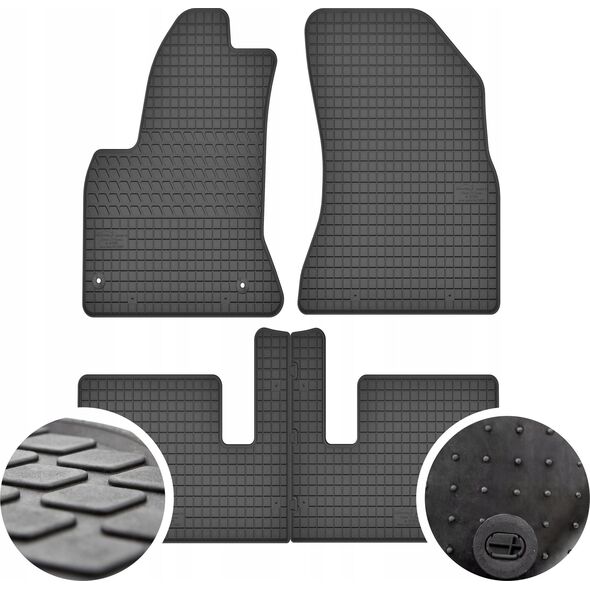 GeyerHosaja Dywaniki gumowe do Citroen C4 Picasso (2006-2013) 14050601 5902414551633