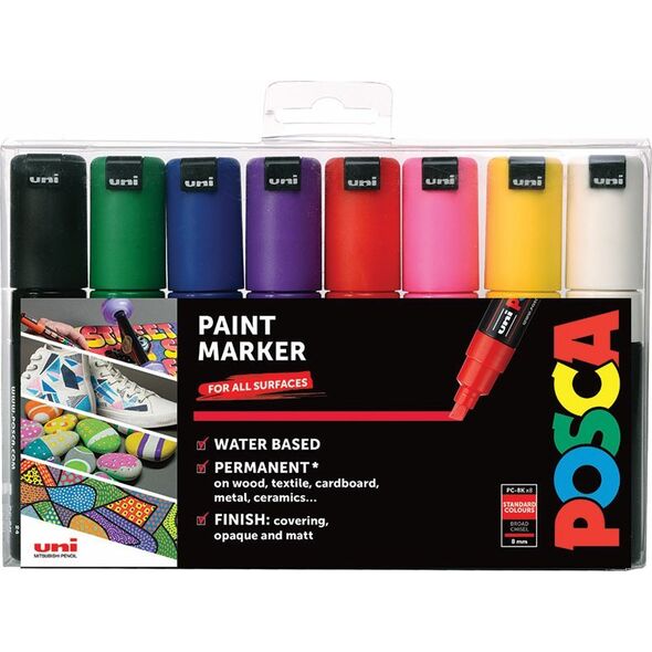 Posca POSCA Marker UNI PC-8K 8er Set 14050947 4902778974711