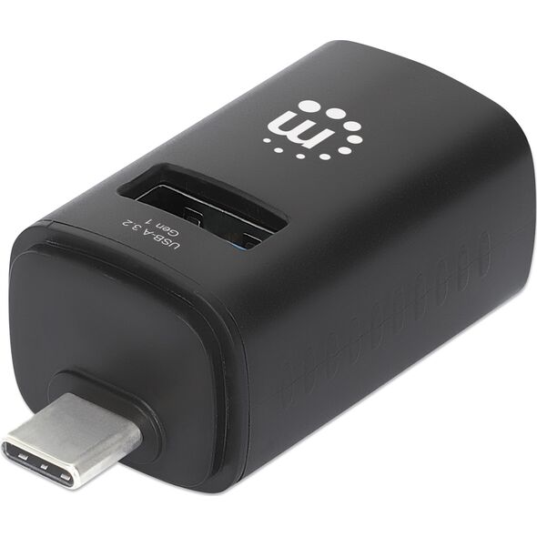 Adapter USB Manhattan Hub USB 3.2 Gen1 Typ-C do 1x USB-A 3.0, 2x USB-A 2.0 pasywny 14051269 766623180993