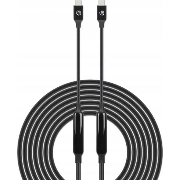 Kabel USB Manhattan MANHATTAN USB 3.2 Gen 2 Aktives Typ-C Kabel 5m 10 Gbit/s 60W 14052844 766623355971