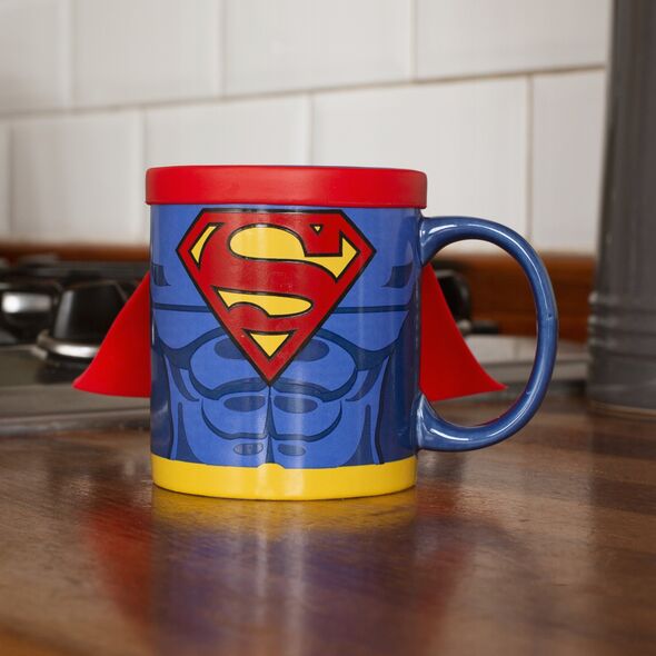 Thumbs Up ThumbsUp! Tasse "Superman Mug with Cape" 250ml blau 14055812 5060613315453