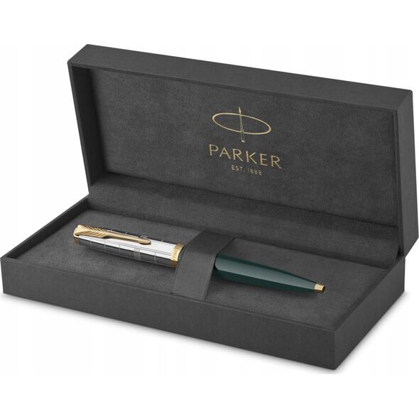 Parker PARKER Kugelschreiber 51 Premium Forest Green G.C. M Schwarz Geschenkbox 14055819 3026981690761