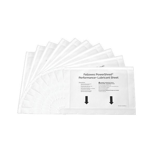 Fellowes Arkusze olejowe do niszczarek Fellowes PowerShred (10) 14055896 43859783939