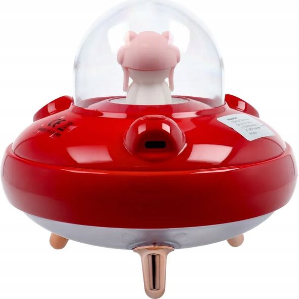 OEM Nawilżacz / dyfuzor do aromaterapii UFO czerwony 14059594 5903396288265