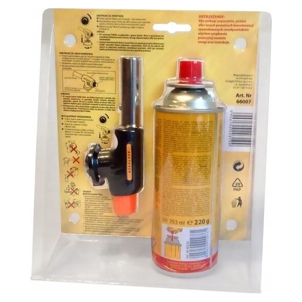 Unilight Palnik na gaz RK-3103 + gaz Elicocamp 220g 14059863 5906190203960