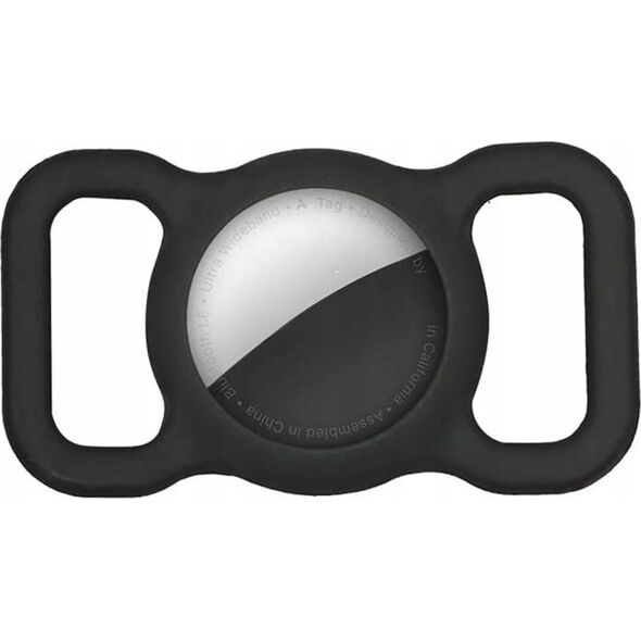 OEM AirTag Case na obrożę / pasek / szelki BLACK / CZARNY 14060019 5901313585183