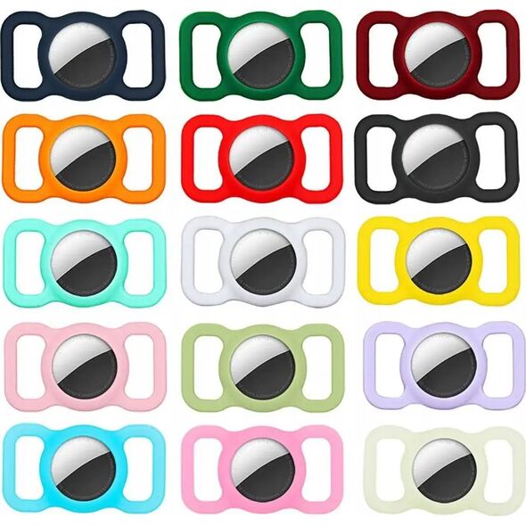 OEM AirTag Case na obrożę / pasek / szelki BLACK / CZARNY 14060019 5901313585183