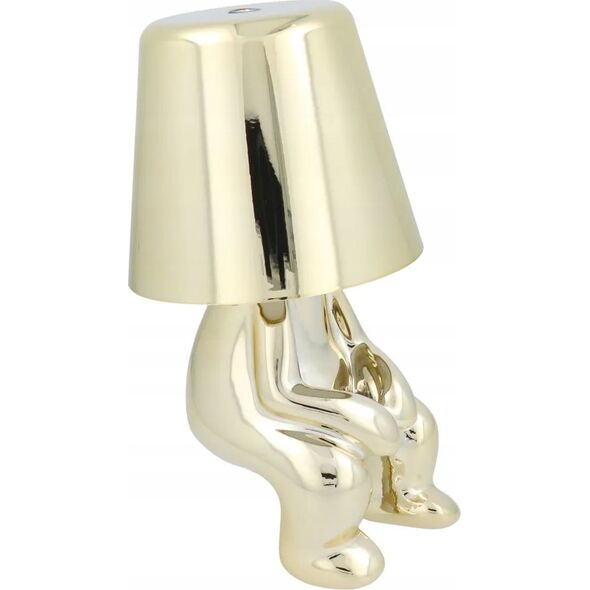 OEM Lampka nocna GOLD MAN Art Deco siedzący (wzór 2) MLTL 14060071 5903396269189