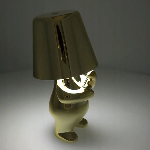 OEM Lampka nocna GOLD MAN Art Deco stojący (wzór 3) MLTL 14060095 5903396269196
