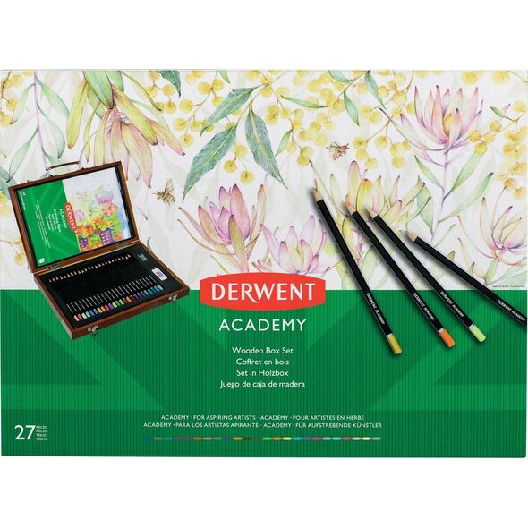 Derwent Zestaw kredek Derwent pud drewno 24 14061325 5028252624978