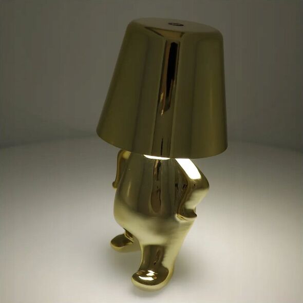 Lampka biurkowa OEM Lampka nocna GOLD MAN Art Deco stojący (wzór 1) MLTL 14061632 5903396269202