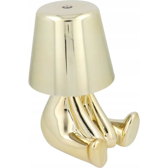 Lampka biurkowa OEM Lampka nocna GOLD MAN Art Deco siedzący (wzór 5) MLTL 14061635 5903396269219