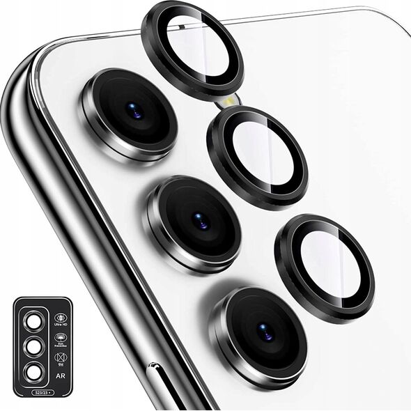 OEM Szkło hartowane Tempered Glass Camera Full Cover - do Samsung S23/23 Plus 14062824 5903396200632