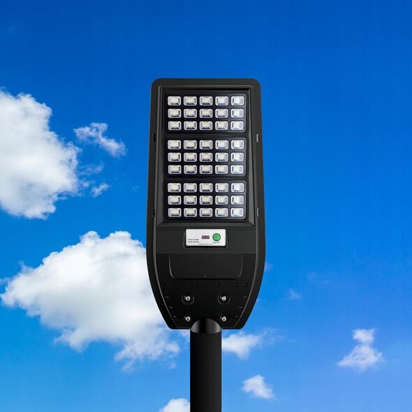 Eko-Light Milagro Latarnia solarna Via EKO9094 100W LED 1200lm 6000K czarna 14063282 5902693790945