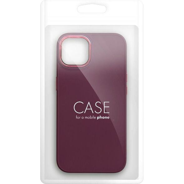 OEM Futerał FRAME do XIAOMI Mi 11 Lite 5G / Mi 11 Lite LTE ( 4G ) / Mi 11 Lite NE  fioletowy 14064388 5903396196867