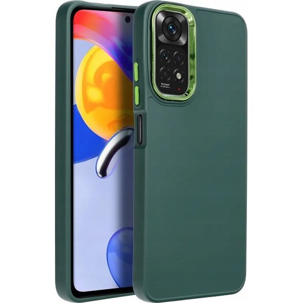 OEM Futerał FRAME do XIAOMI Redmi Note 11 / 11S zielony 14064776 5903396199479