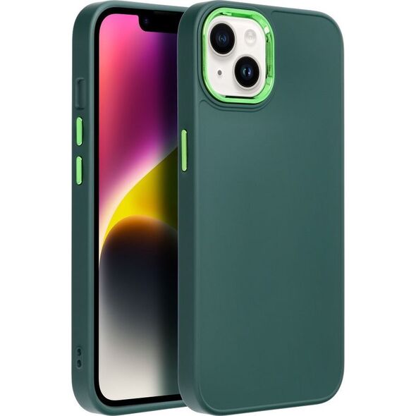 OEM Futerał FRAME do IPHONE 13 zielony 14064779 5903396199547