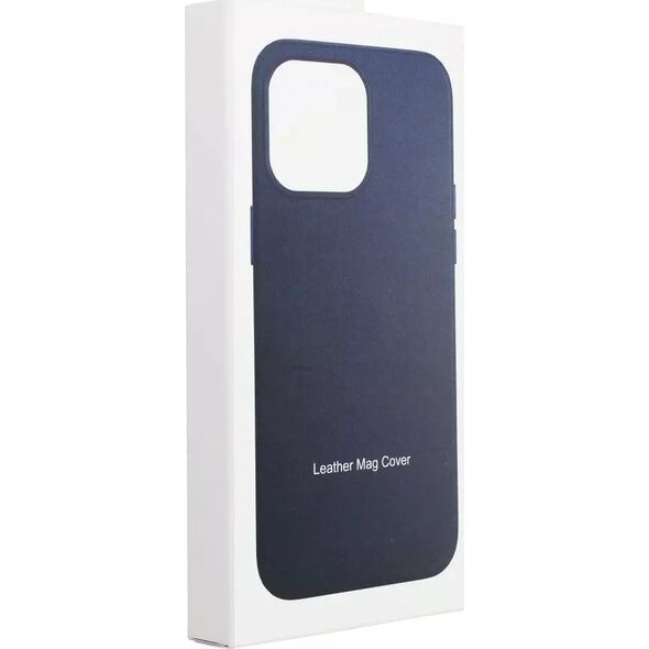 OEM Futerał LEATHER MAG COVER kompatybilny z MagSafe do IPHONE 15 Pro Max niebieski 14064802 5903396228377