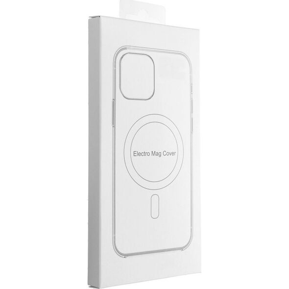OEM Futerał ELECTRO MAG COVER kompatybilny z MagSafe do IPHONE 15 Pro srebrny 14064804 5903396228148