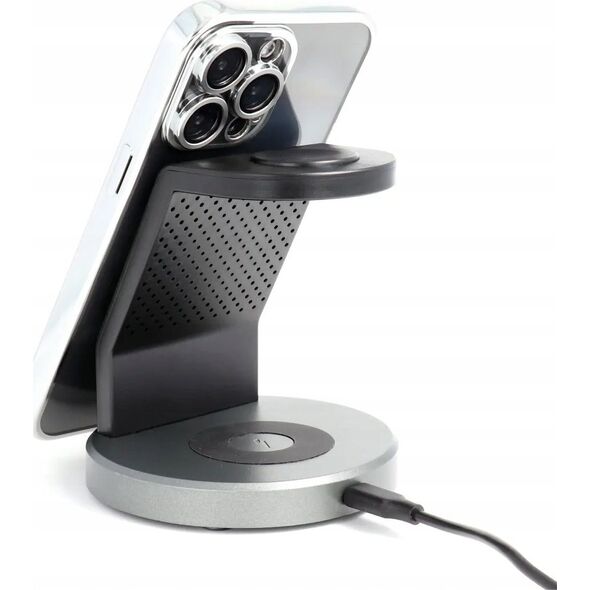 OEM Futerał ELECTRO MAG COVER kompatybilny z MagSafe do IPHONE 15 Pro srebrny 14064804 5903396228148