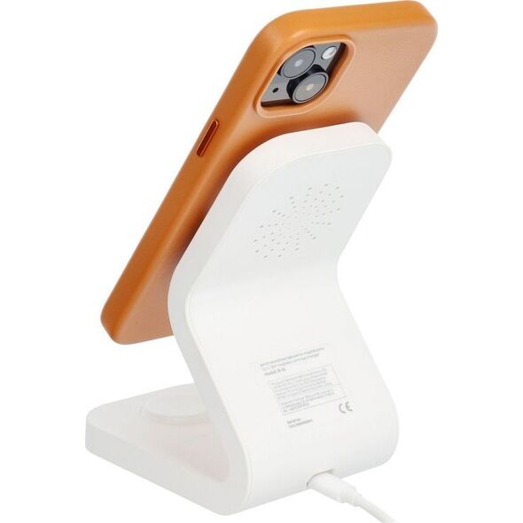 OEM Futerał LEATHER MAG COVER kompatybilny z MagSafe do IPHONE 15 Pro Max pomarańczowy 14064809 5903396222443