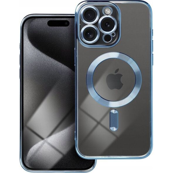 OEM Futerał ELECTRO MAG COVER kompatybilny z MagSafe do IPHONE 15 Pro niebieski 14064817 5903396228186